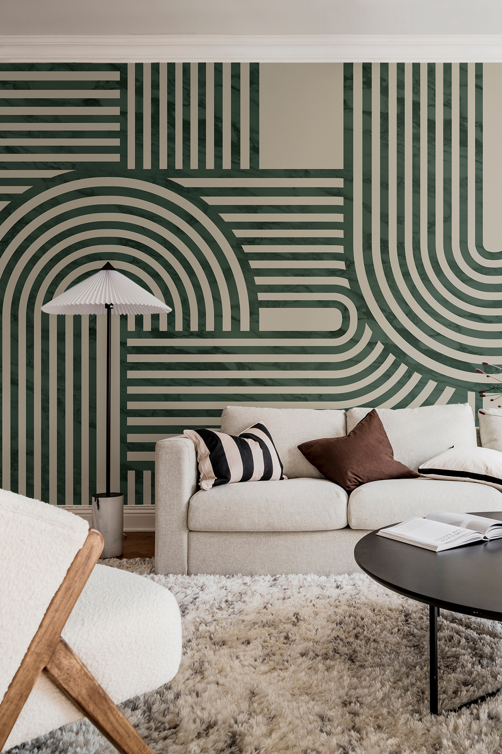 Wandbild Twine - Moss