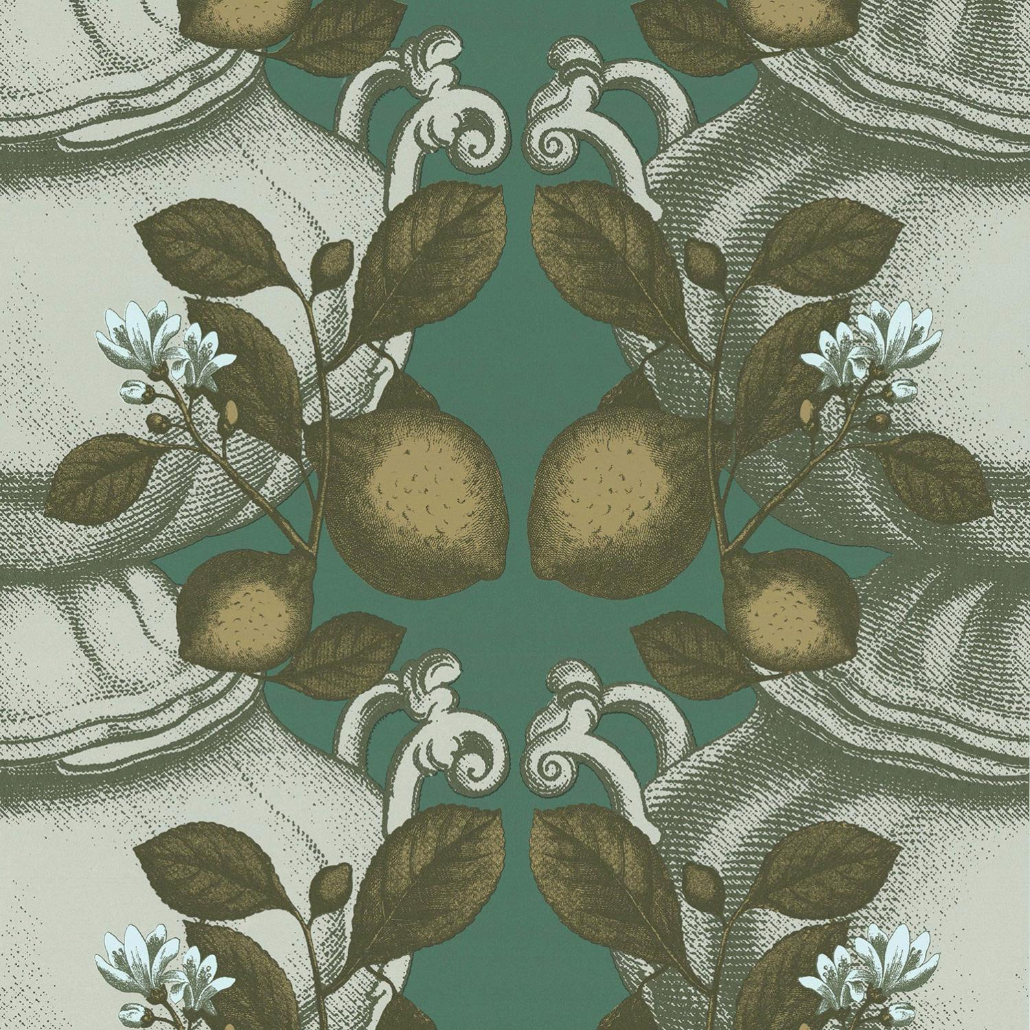 Wallpaper Limoncello - green