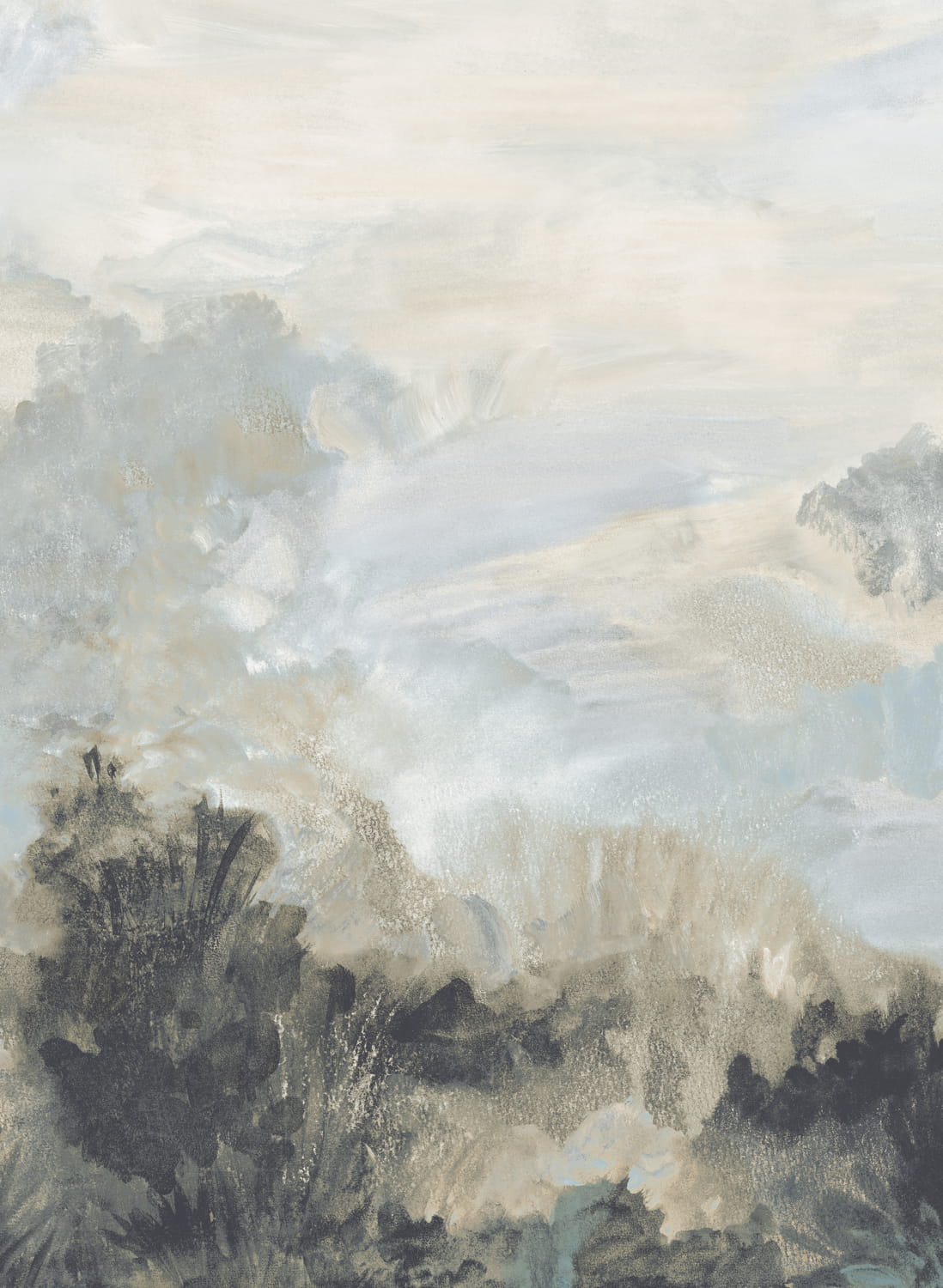 Wandbild Twilight - Neutral
