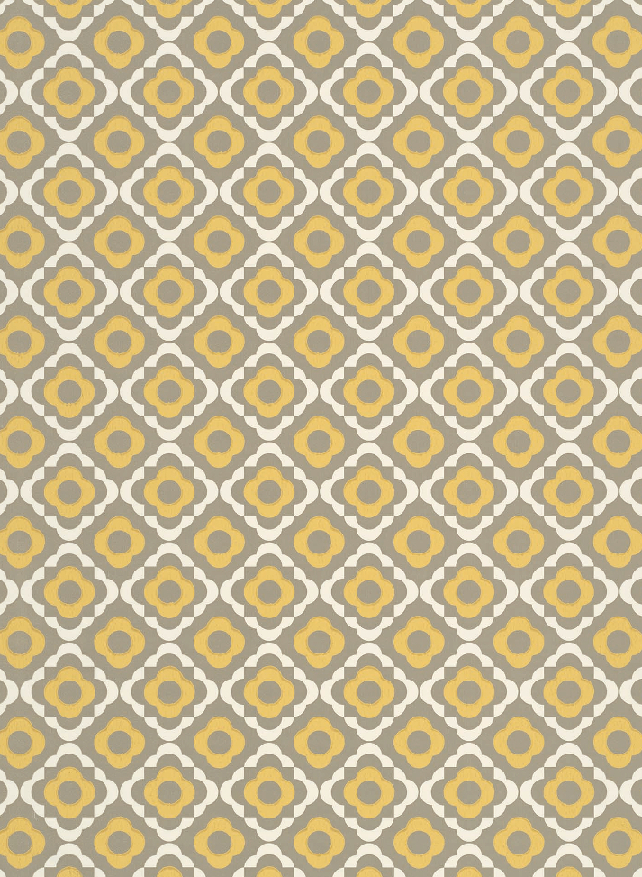 Tapete Quatrefoil - Barbican