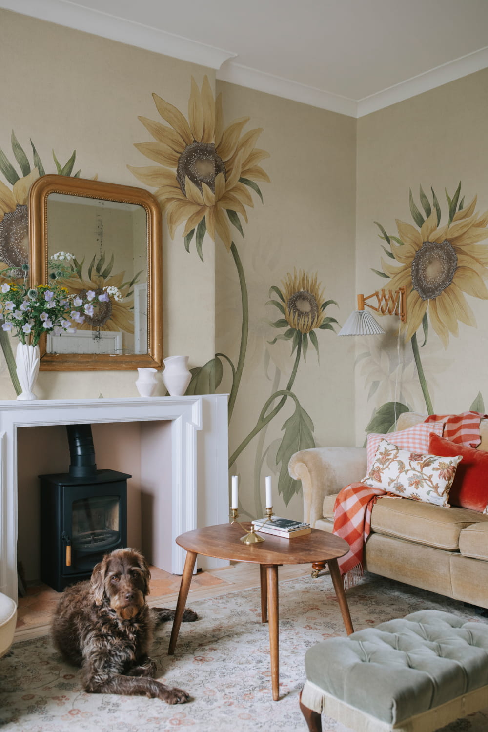 Wandbild Sunflowers - Yellow