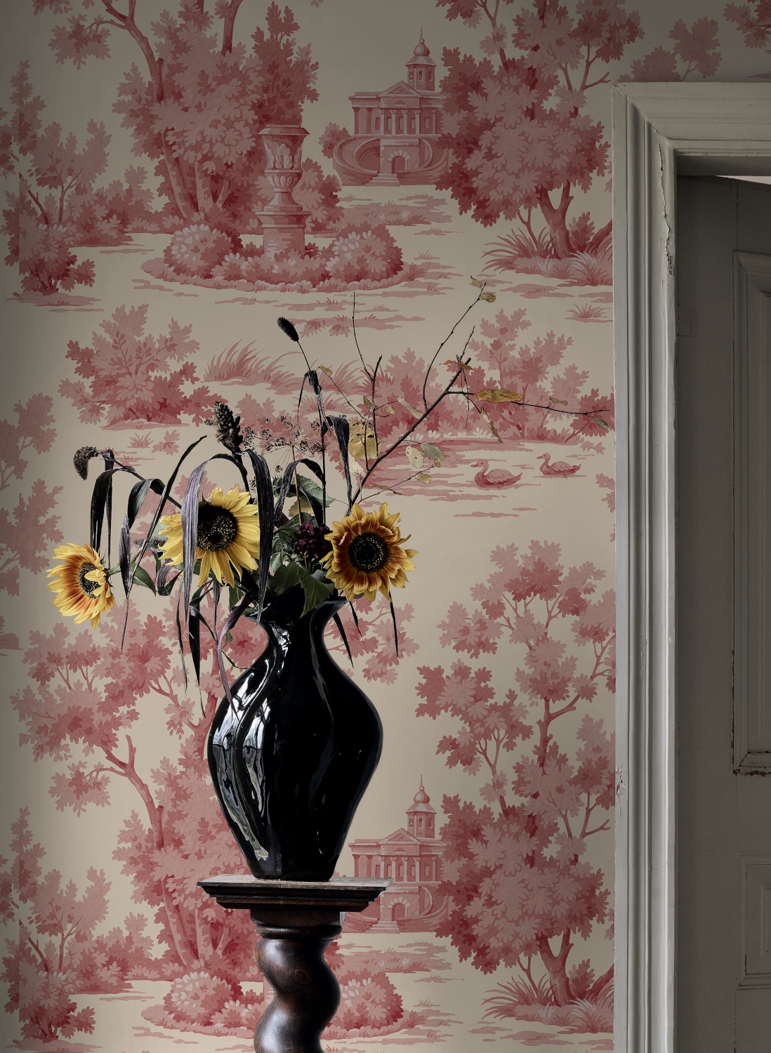 Wandbild Grisaille