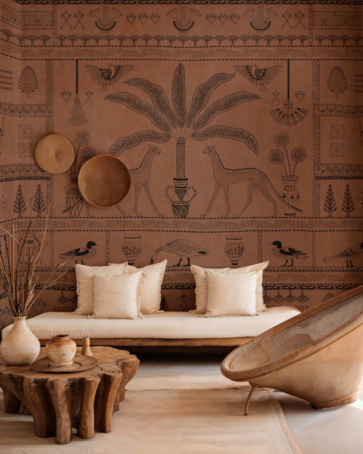 Wandbild Asni Valley - Clay