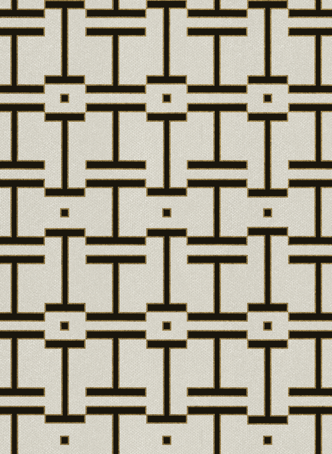 Tapete Grid - Cotton