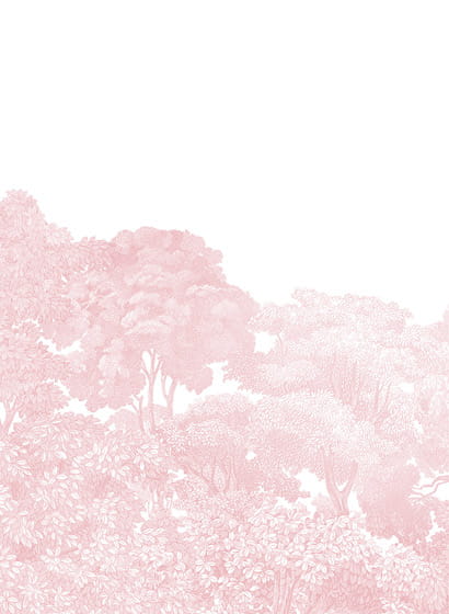 Wandbild Bellewood - Pink