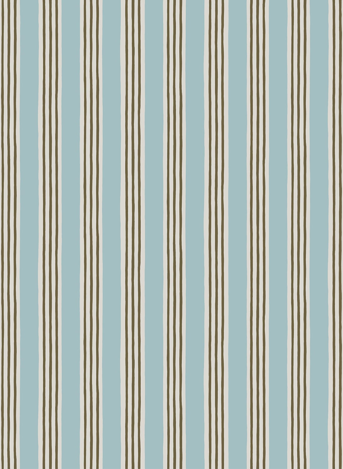 Tapete Kemble Stripe - Spruce/ Cobber/ Dew