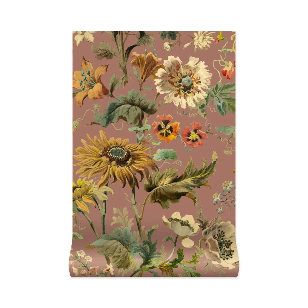 Wandbild Avalon - Puce-Pink