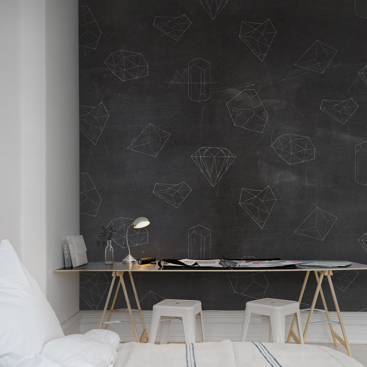 Wandbild Chalkboard
