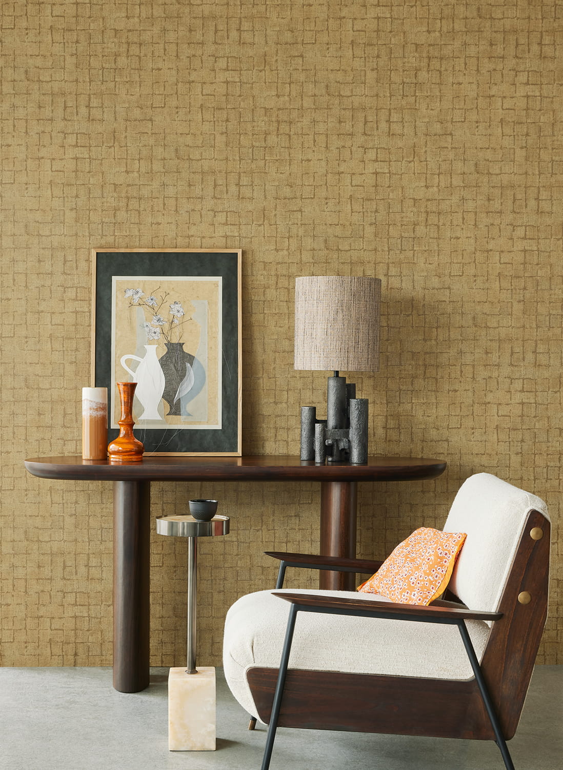 Tapete Rustic Blocks