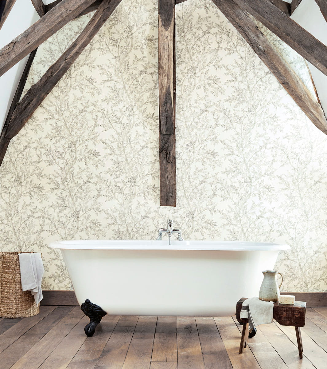 Tapete Farthing Wood - Silver