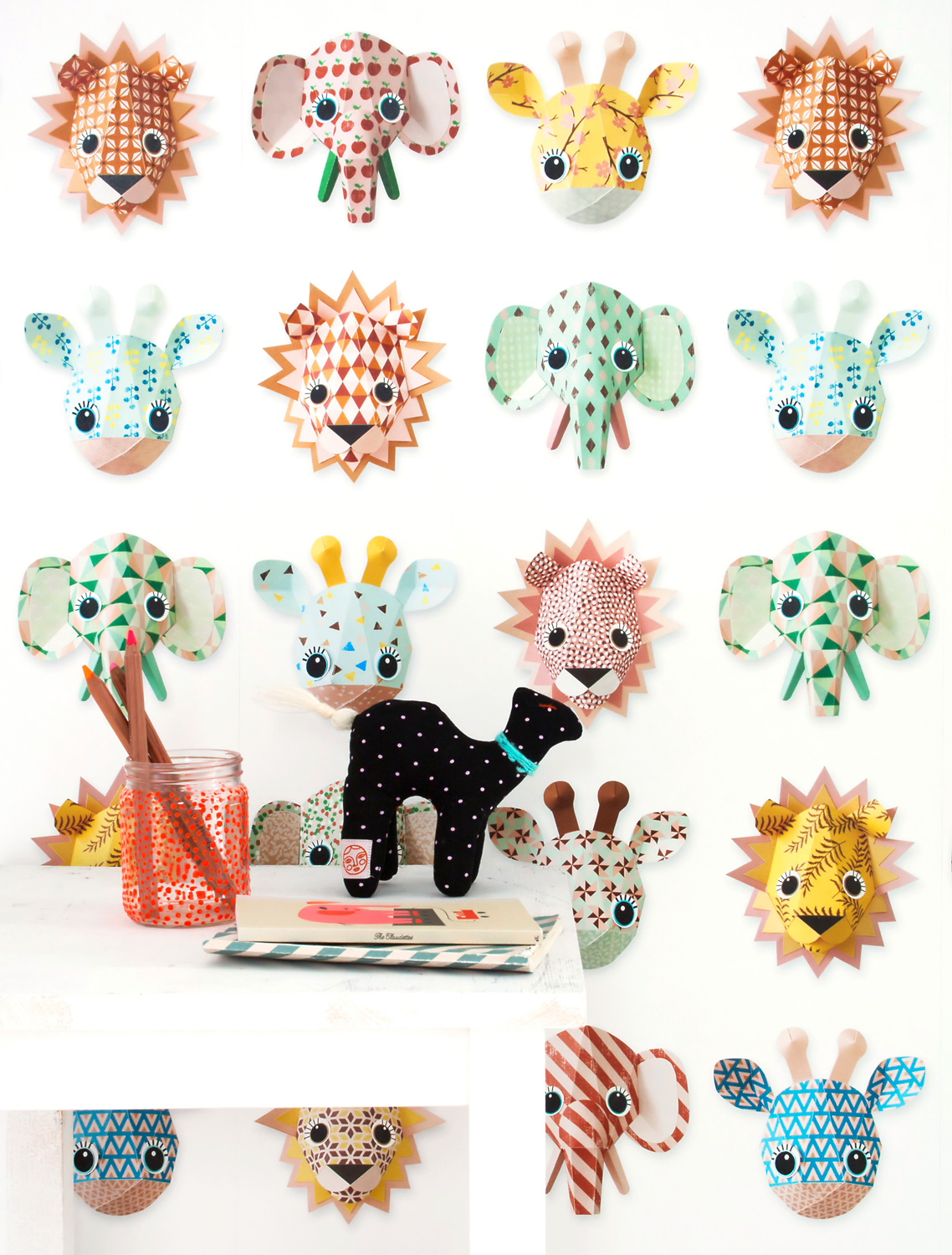 Tapete Wild Animals Sweet - Wild Animals Sweet