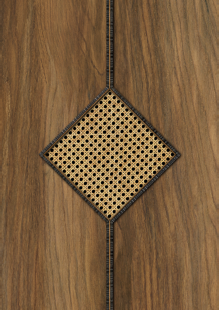 Tapete Diamond Webbing - Oak