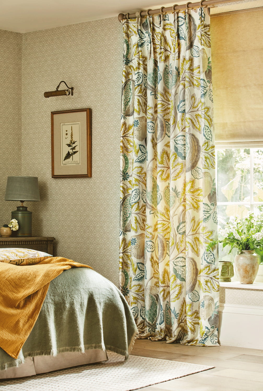 Tapete Pinjara Trellis - Linen