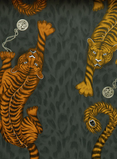 Tapete Tigris - Flame