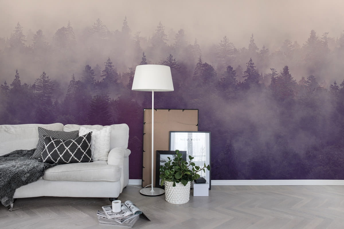 Wandbild Fir Forest