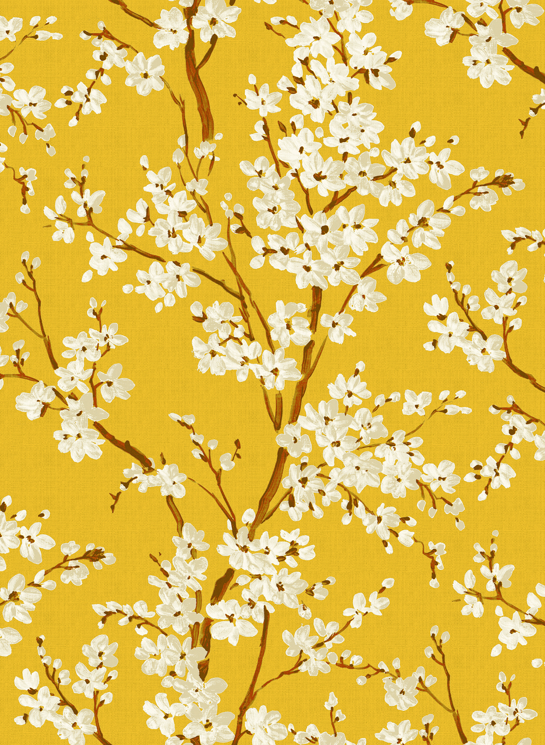 Tapete Cherry Blossom - Amber