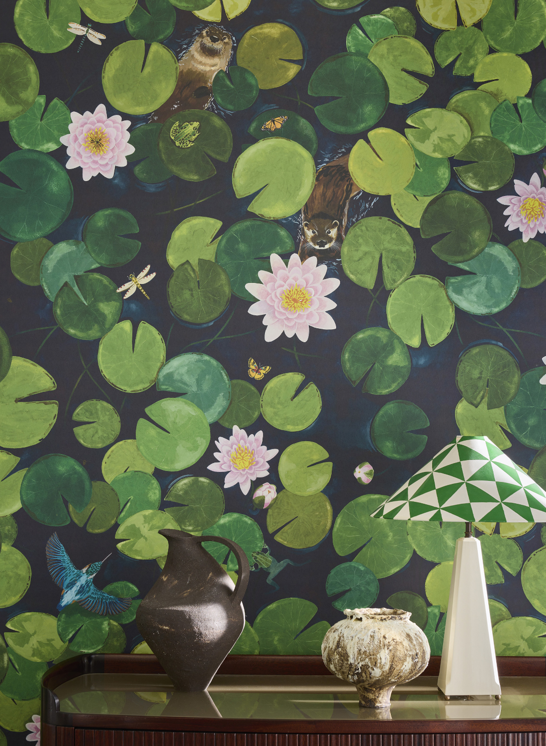 Wandbild Lily Pads