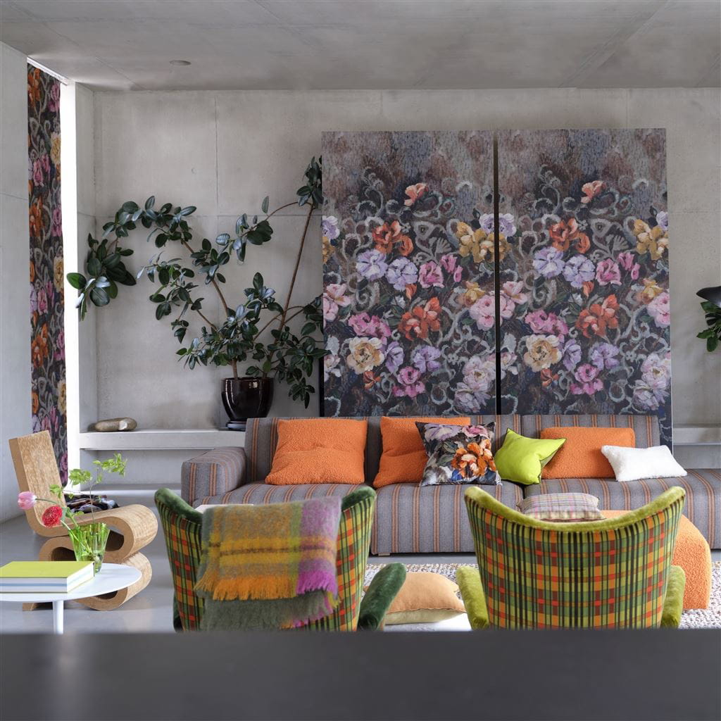 Tapete Tapestry Flower - Damson