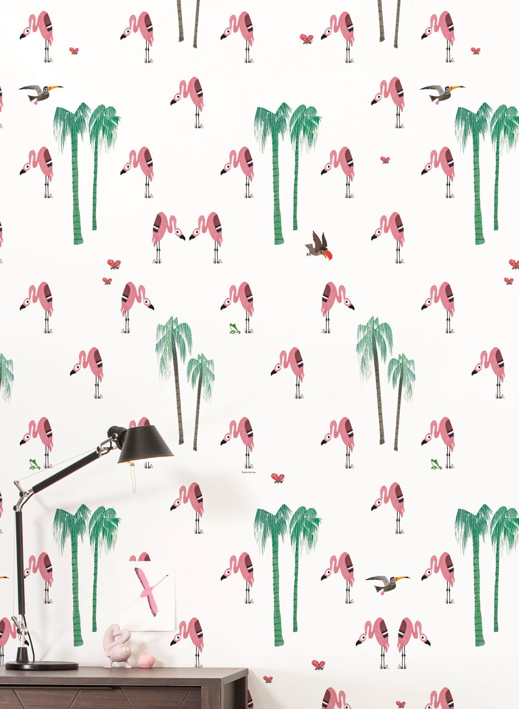 Tapete Flamingo