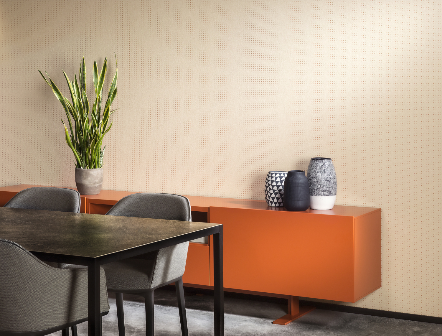 Tapete Dots - 31029 - Pale Sienna