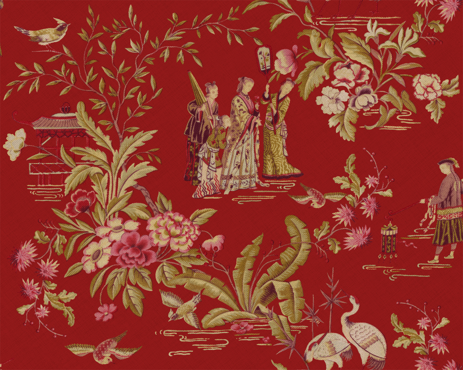Tapete Tang Walk - Ruby