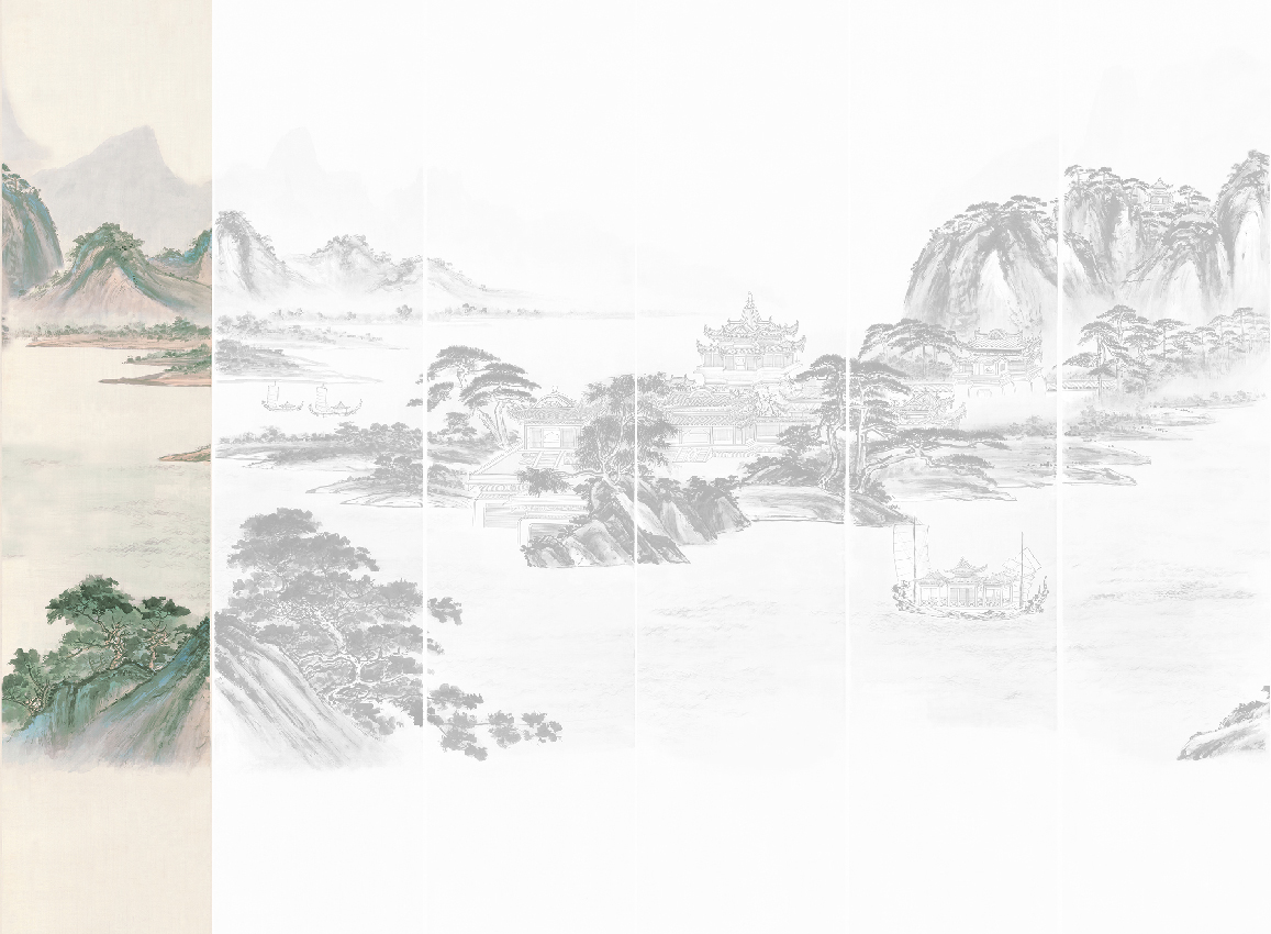 Wandbild Kaisui - Pastel Panel 1