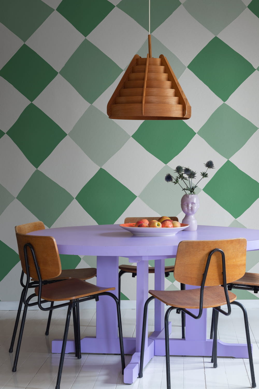 Wandbild Tremble - green