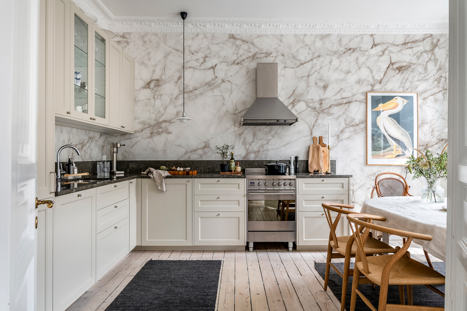 Wandbild Marble Art - Sand