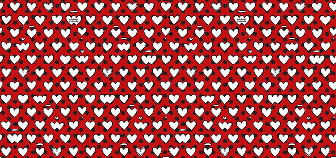 Tapete Cuori Pois - 25503