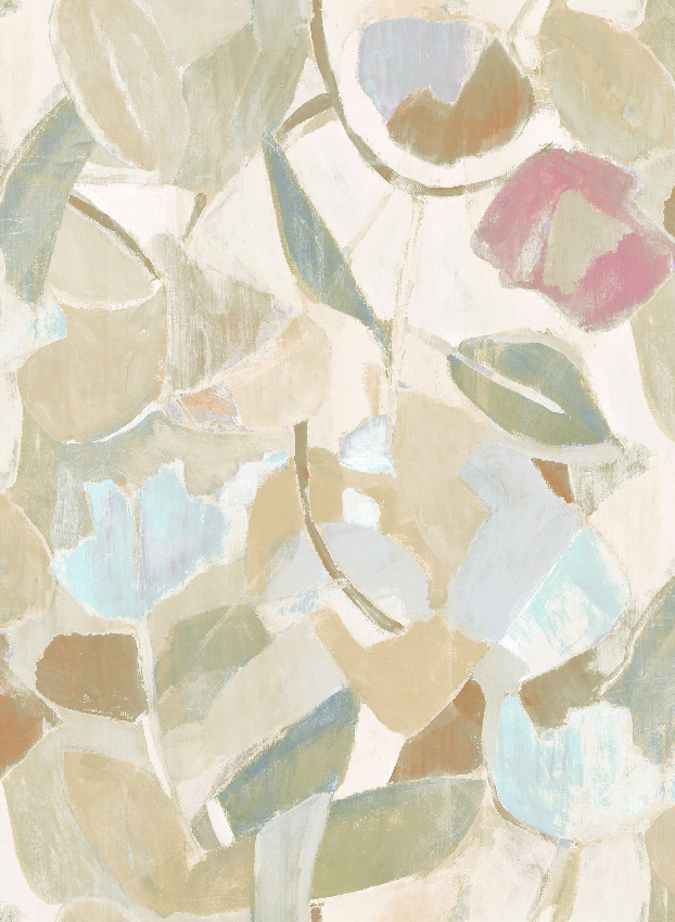 Wandbild Siwa - Beige Panel 6