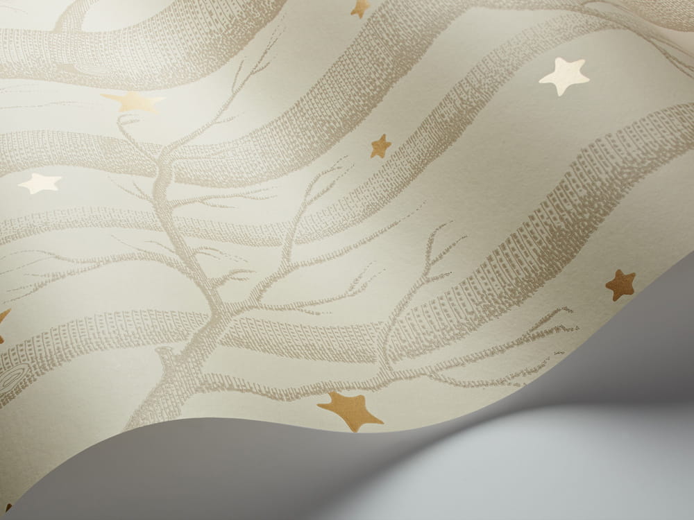Tapete Woods & Stars - Buff/ Gold