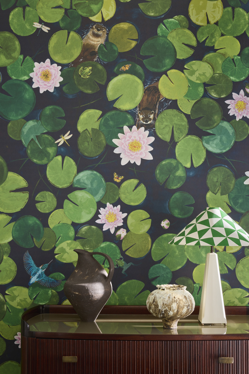 Wandbild Lily Pads - Hopper