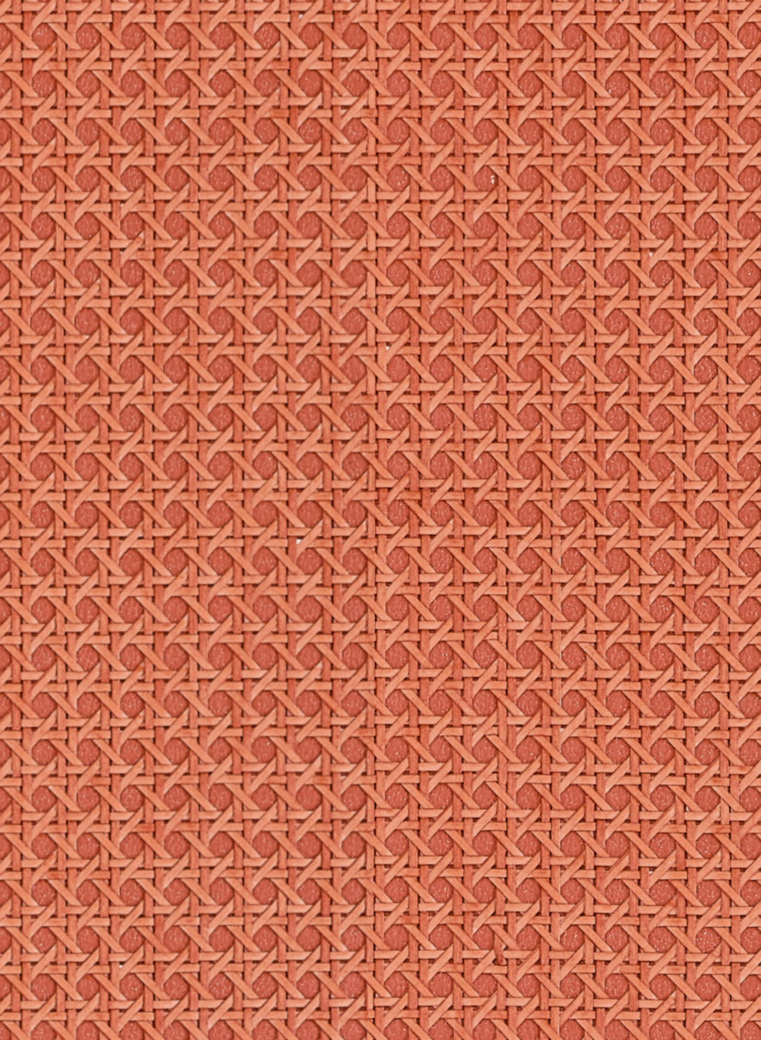 Tapete Paper Rattan - Coral