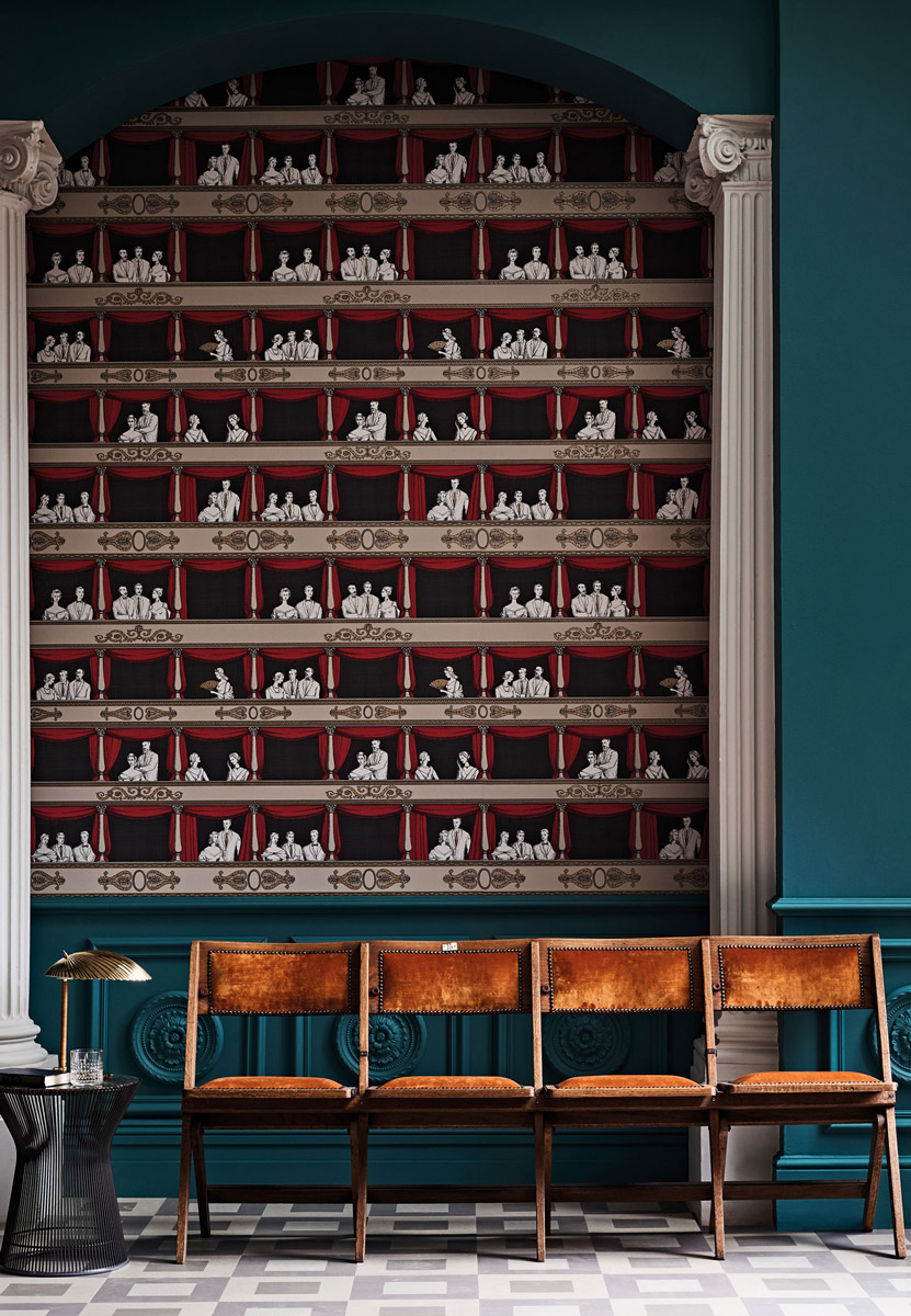 Tapete Teatro - Linen and Rouge