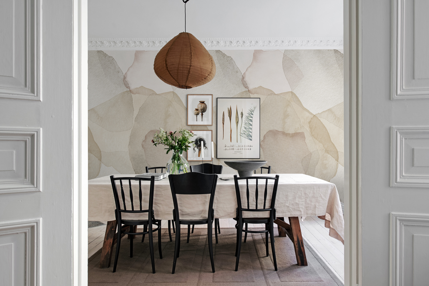 Wandbild Petals - Sand