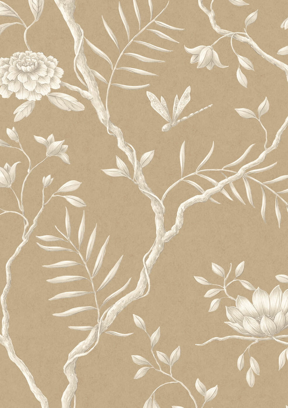 Wallpaper Jasper Peony - Ginger