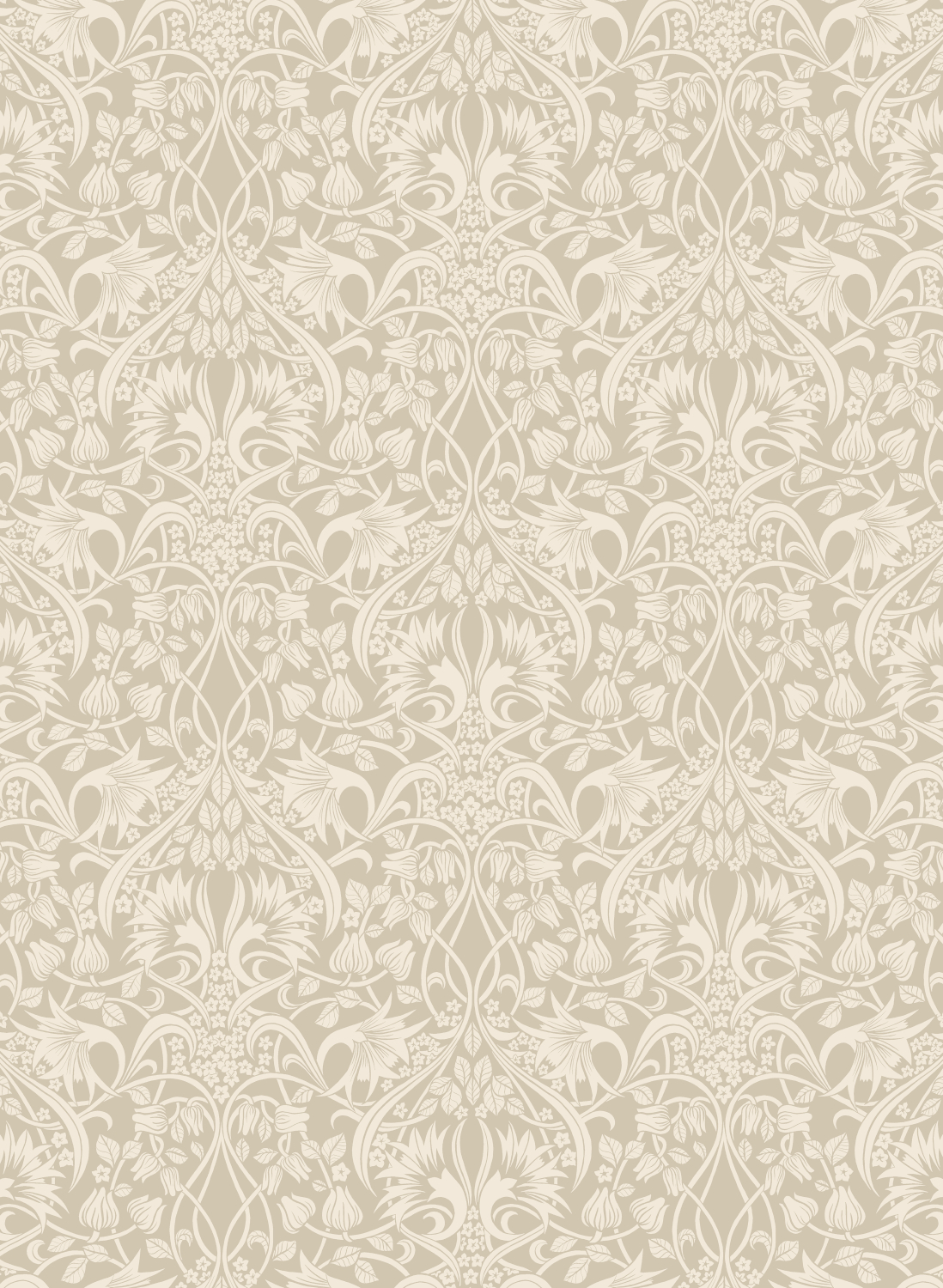 Tapete Fritillerie - Linen