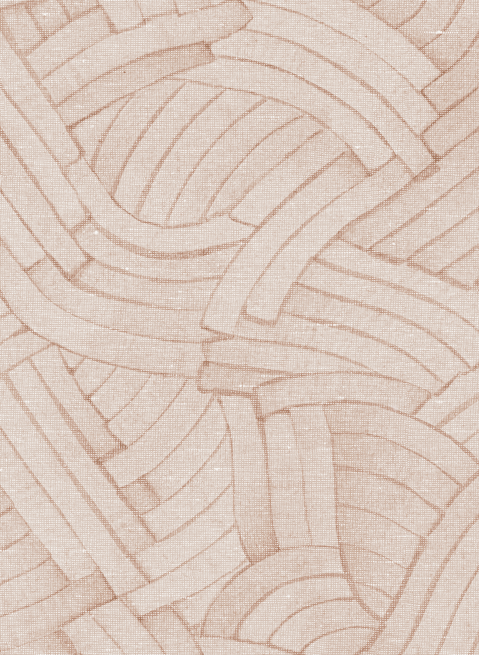 Tapete Wind - Rose/ Beige