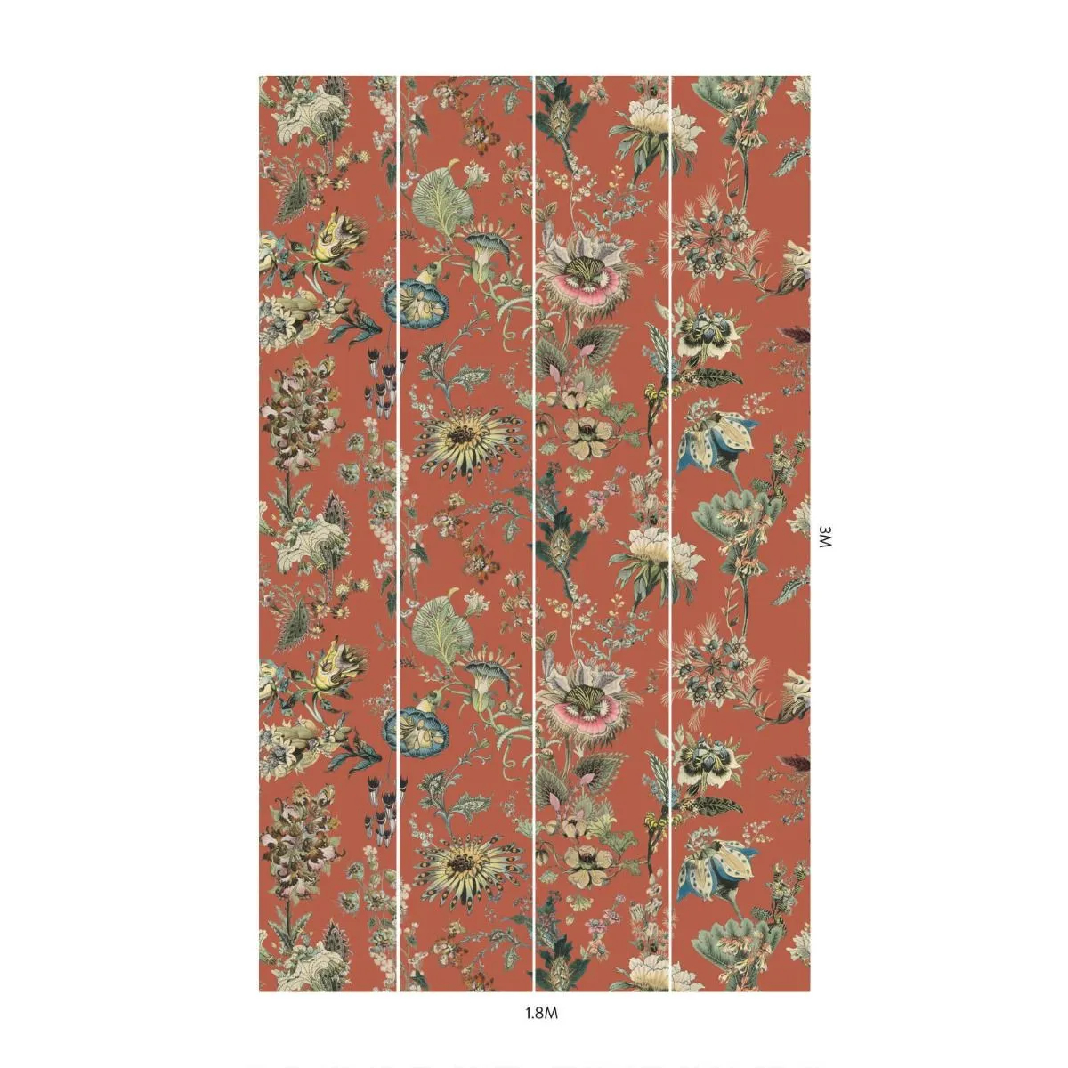 Wandbild Flora Fantasia - Amber