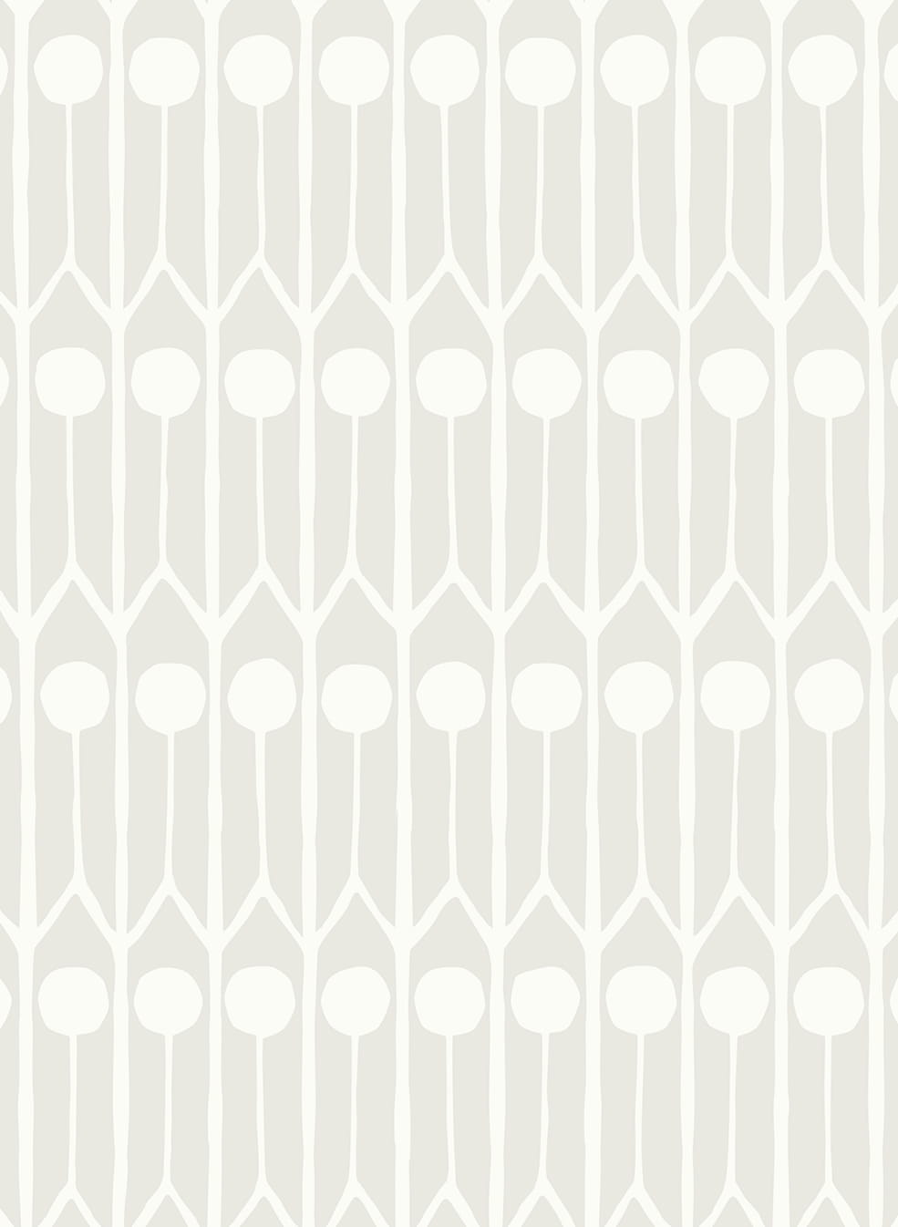 Tapete Feathers - Ebony/ White