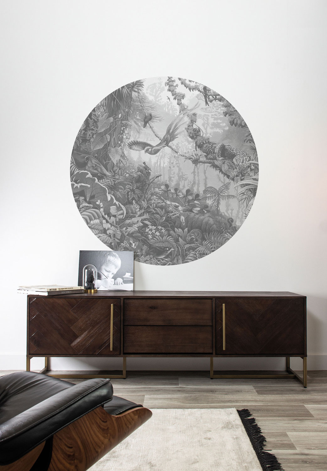 Wandbild Tropical Landscapes 2 Circle
