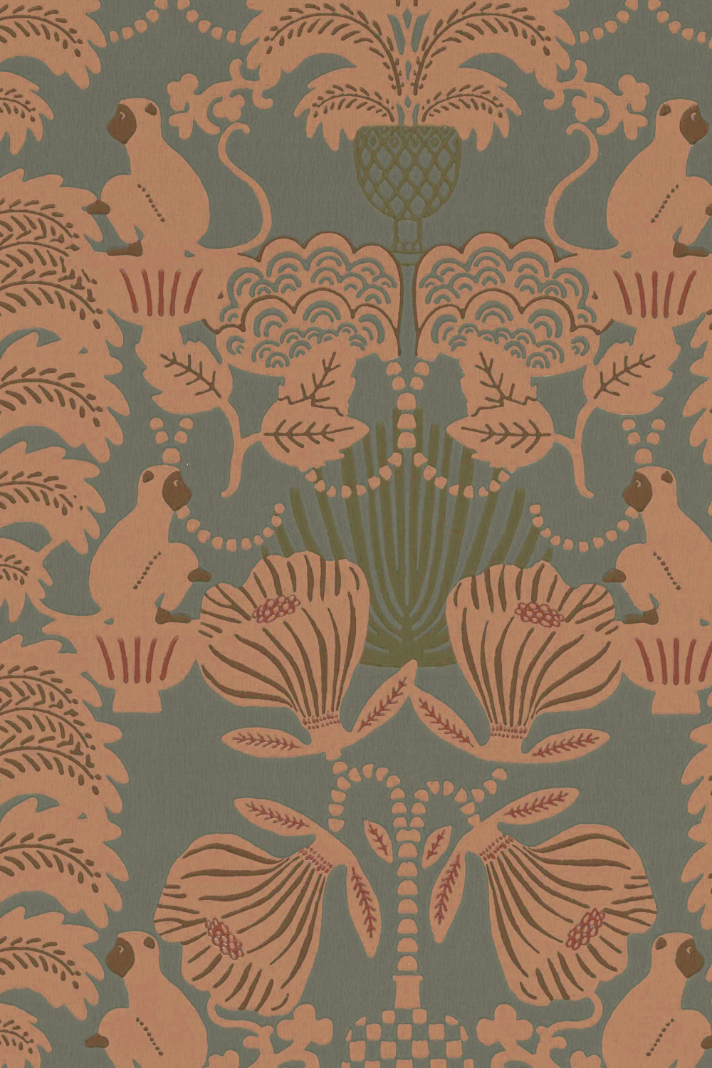 Tapete Hello Monkey - Rosemary Green