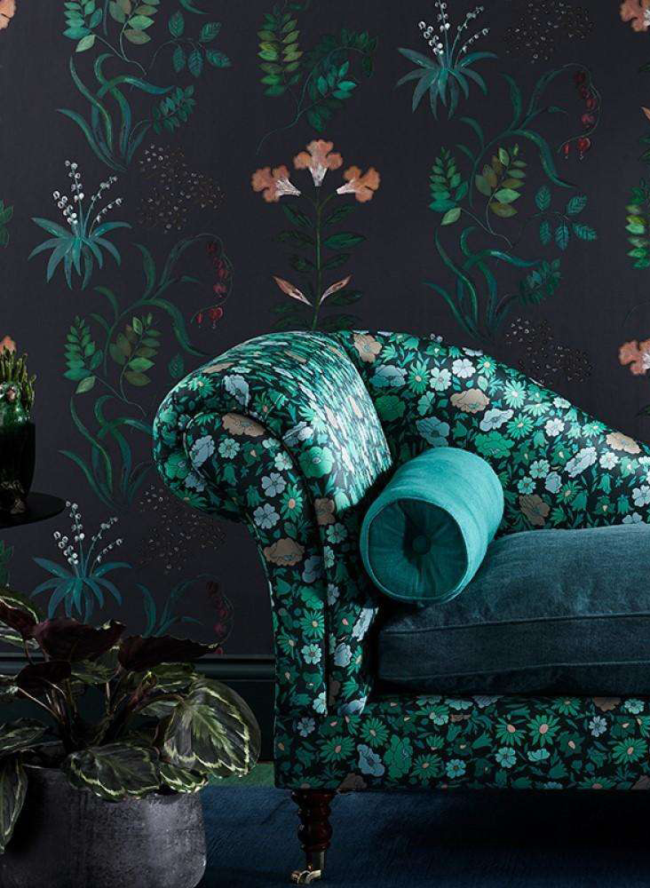 Tapete Botanical Stripe