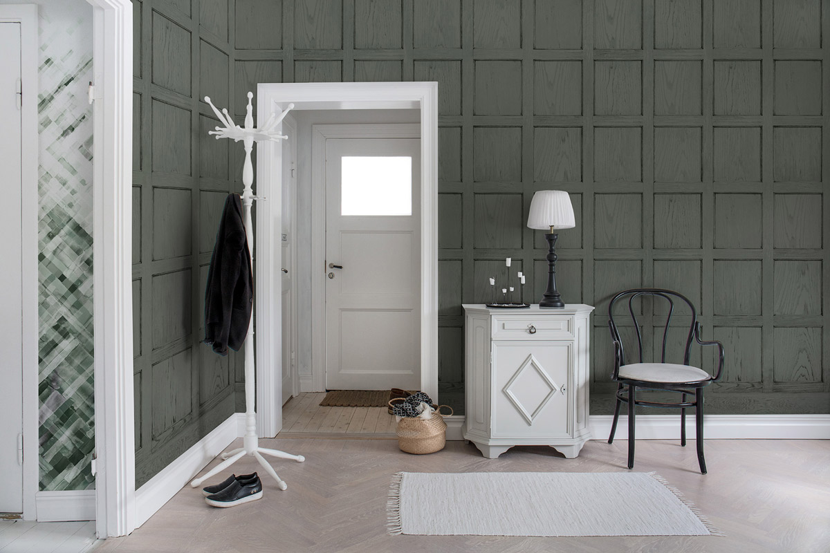Wandbild Panel - Cambridge Green