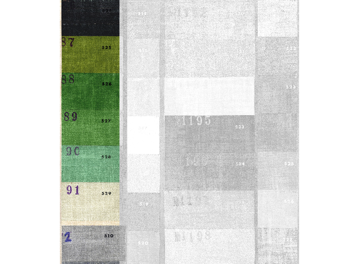 Wandbild Festival - Primary Colors Panel 1
