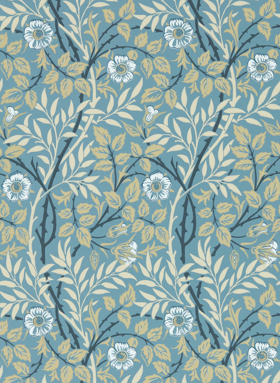 Tapete Sweet Briar - Mineral/ Linen