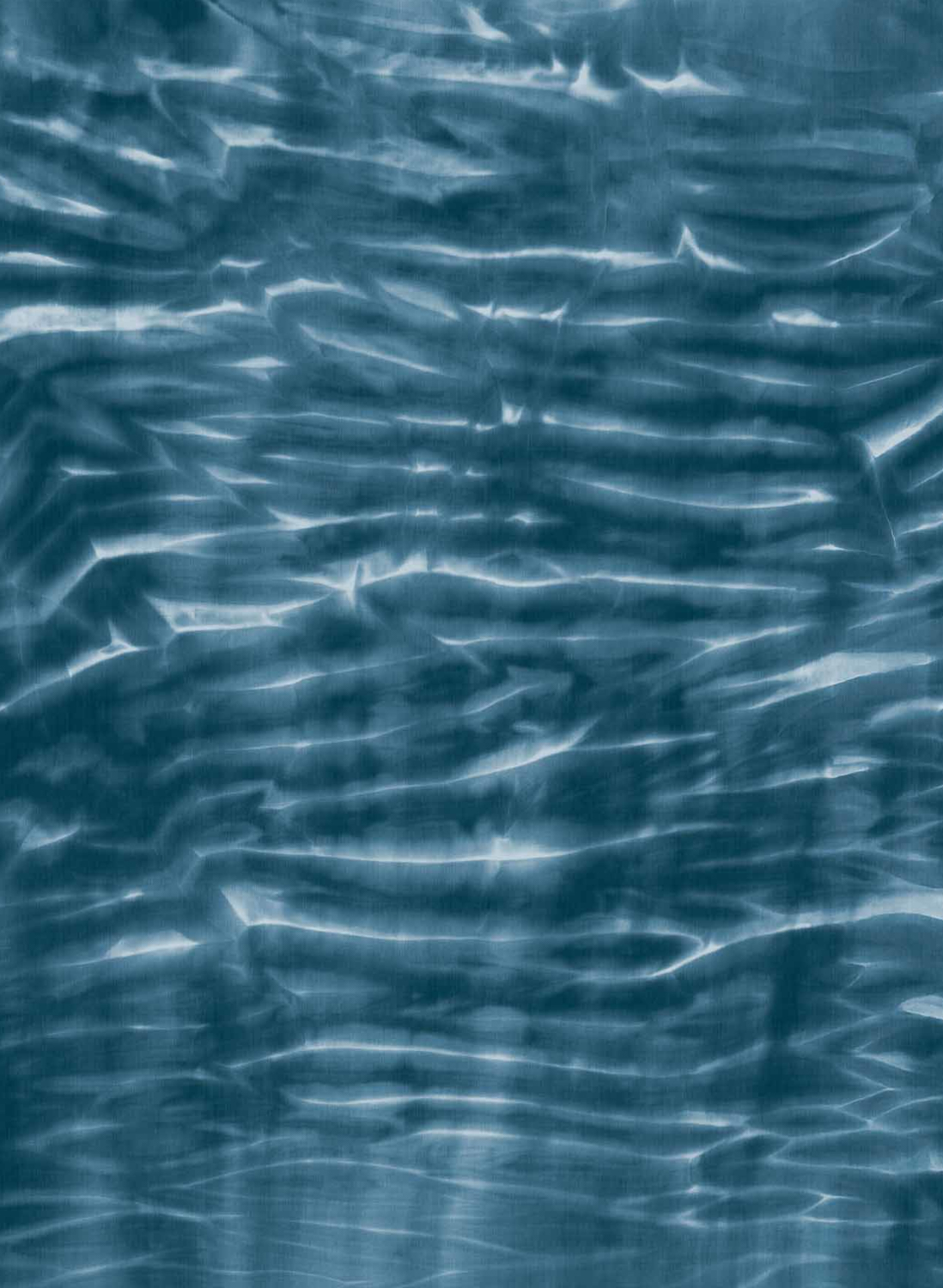 Wandbild Arashi - Indigo