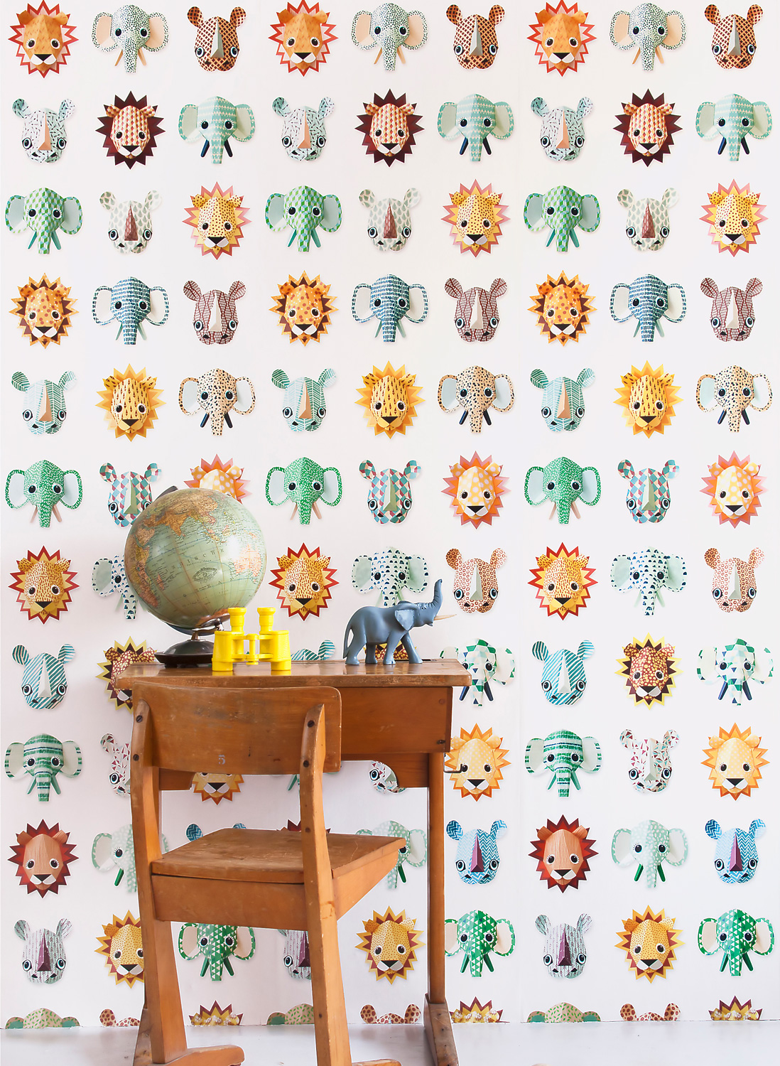 Tapete Wild Animals Cool