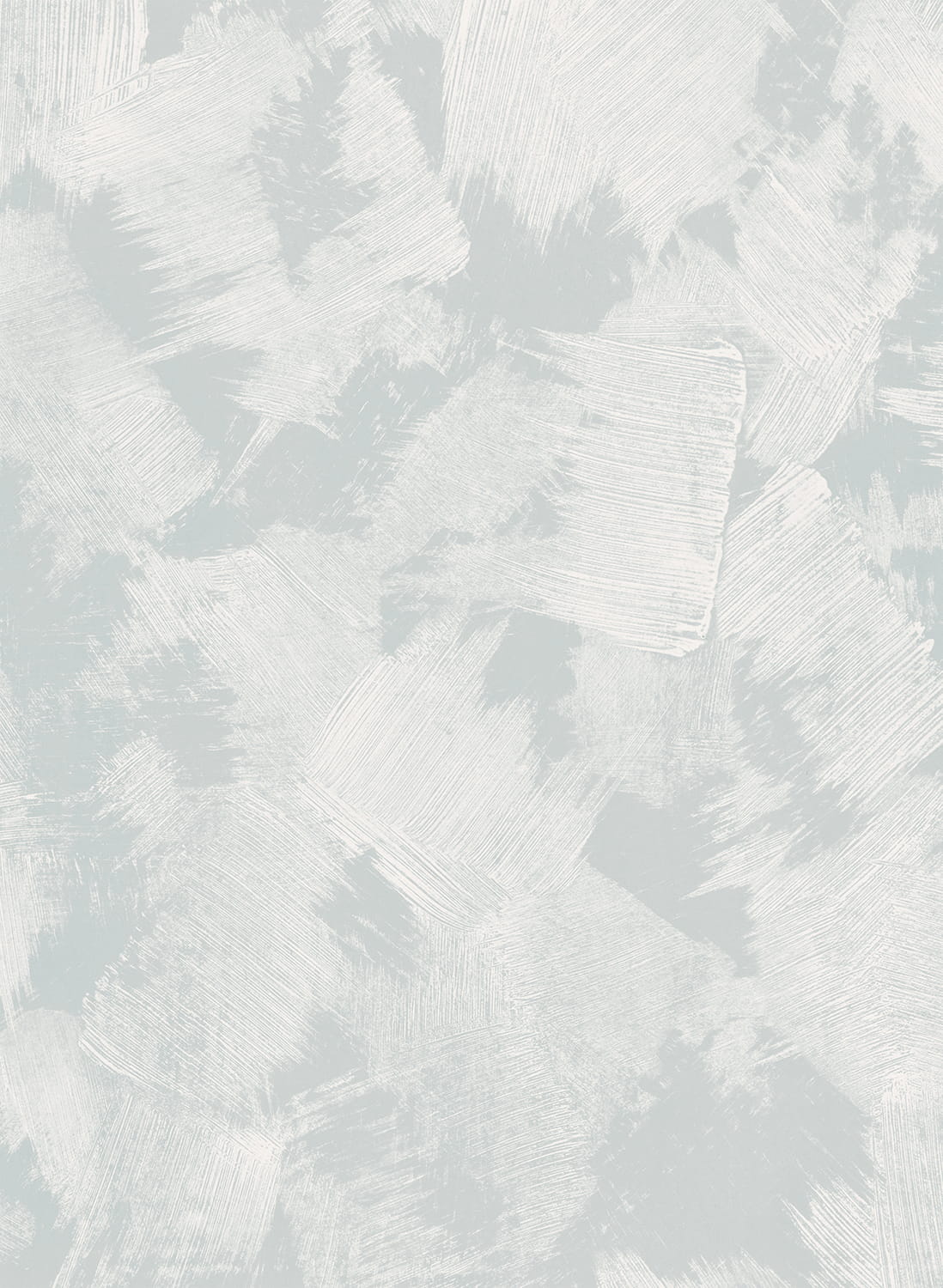 Wandbild Brush - Light Blue