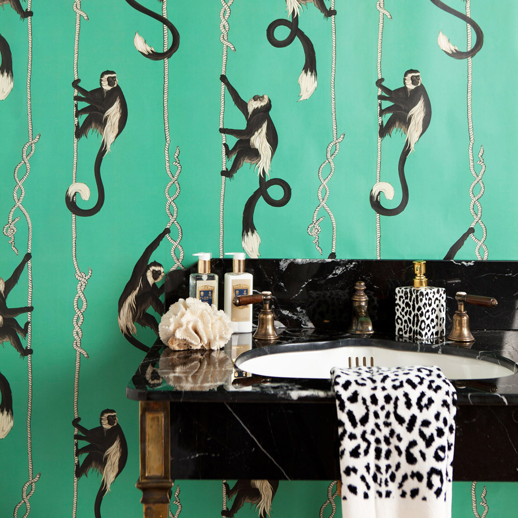 Wallpaper Troop - Parakeet Green